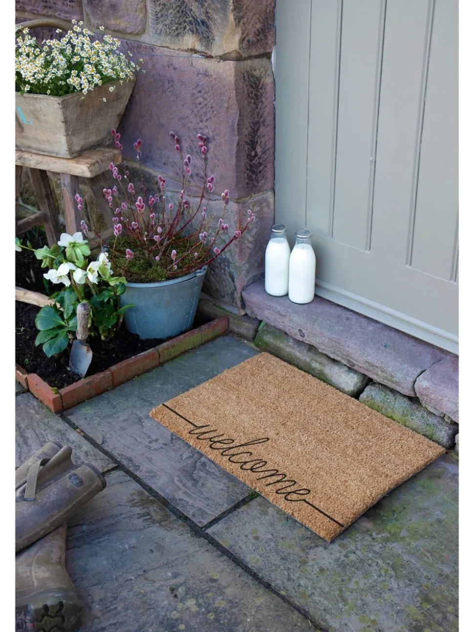 Artsy Mats Curly Welcome deurmat