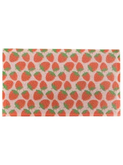 Artsy Mats deurmat met aardbeienpatroon