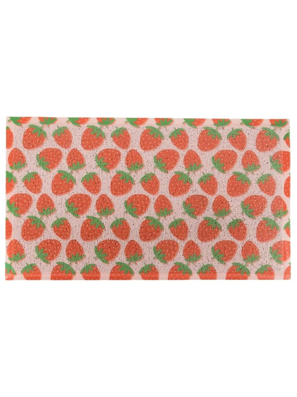 Artsy Mats deurmat met aardbeienpatroon