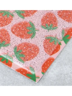 Artsy Mats deurmat met aardbeienpatroon