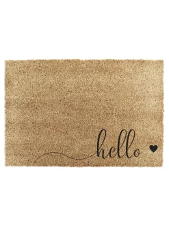 Artsy Mats Hello Scribble Hart Deurmat