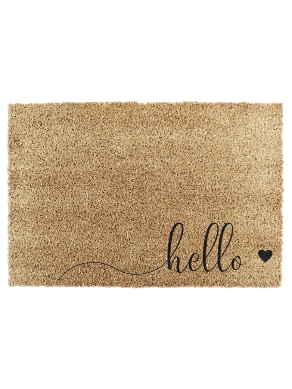 Artsy Mats Hello Scribble Hart Deurmat