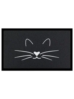 Artsy Mats Kattengezicht deurmat voor binnen en buiten