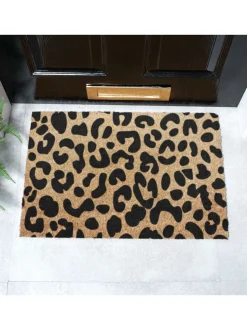 Artsy Mats Leopard Print Doormat