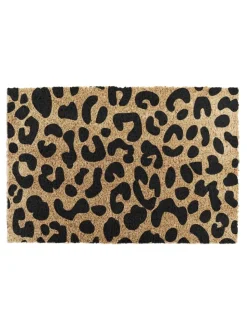 Artsy Mats Leopard Print Doormat