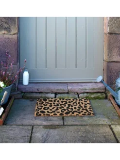 Artsy Mats Leopard Print Doormat