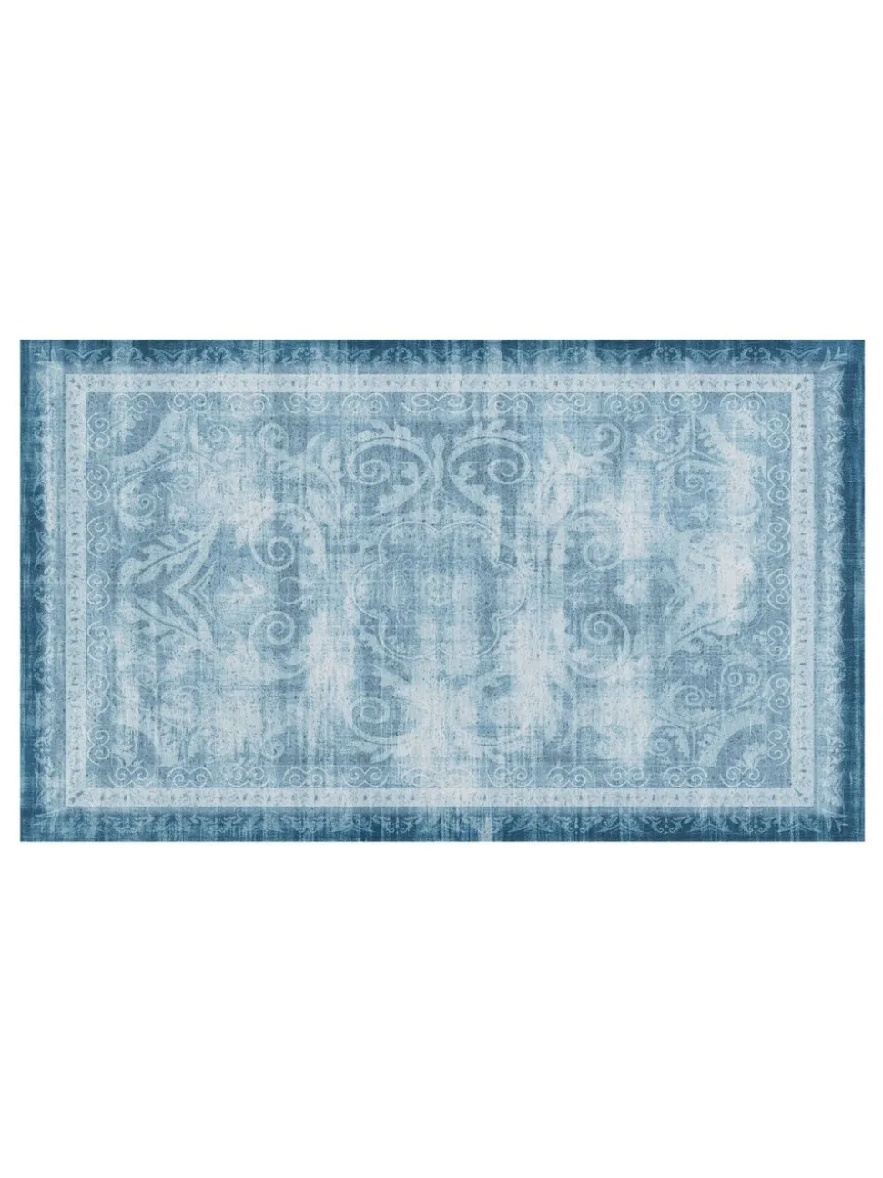 Artsy Mats Verbleekte Blauw Perzische Stijl Binnen- en Buitendeurmat