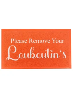 Artsy Mats Verwijder Uw Louboutins Deurmat