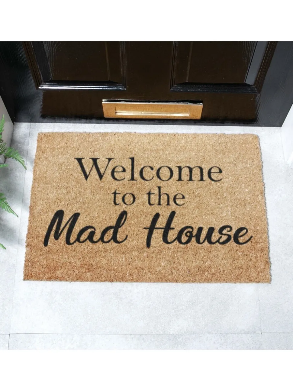 Artsy Mats 'Welcome To The Mad House' deurmat