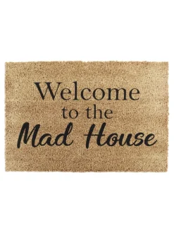 Artsy Mats 'Welcome To The Mad House' deurmat