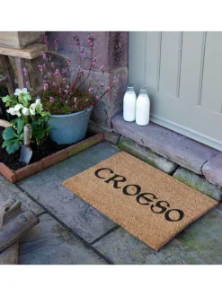 Artsy Mats Welsh Croeso deurmat