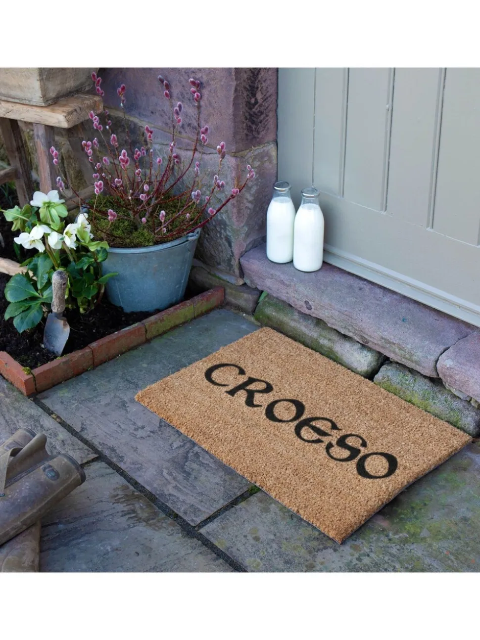 Artsy Mats Welsh Croeso deurmat