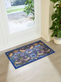 Artsy Mats William Morris Strawberry Thief Indoor Washable Doormat