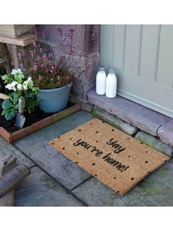 Artsy Mats Yay You're Wonen Spotty Deurmat
