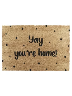 Artsy Mats Yay You're Wonen Spotty Deurmat