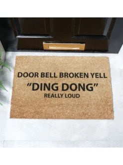 Artsy Mats Yell Ding Dong Deurmat