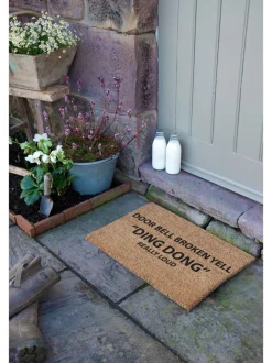 Artsy Mats Yell Ding Dong Deurmat