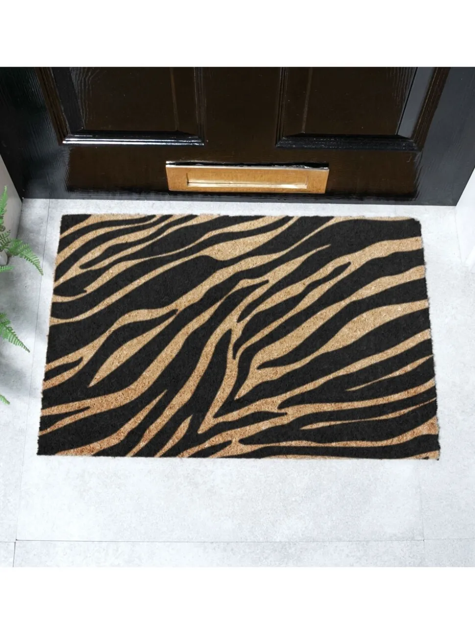 Artsy Mats Zebra Print Doormat