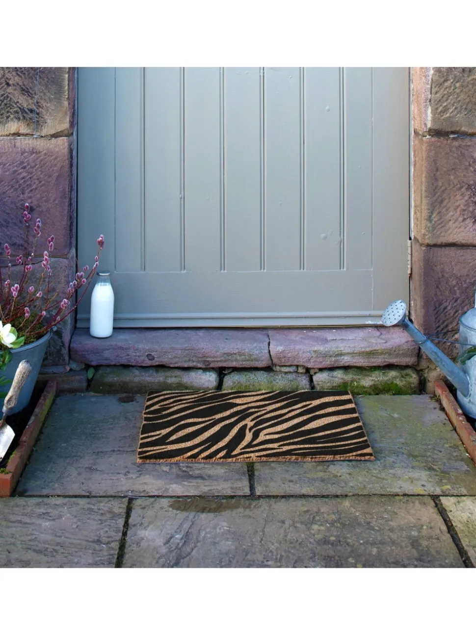 Artsy Mats Zebra Print Doormat