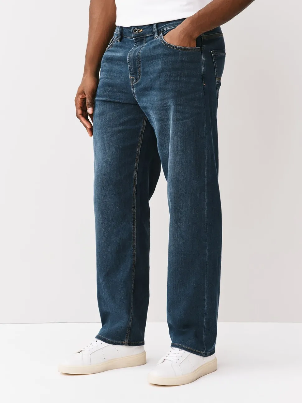 asblauw - Relaxed fit - Comfortabele stretchjeans