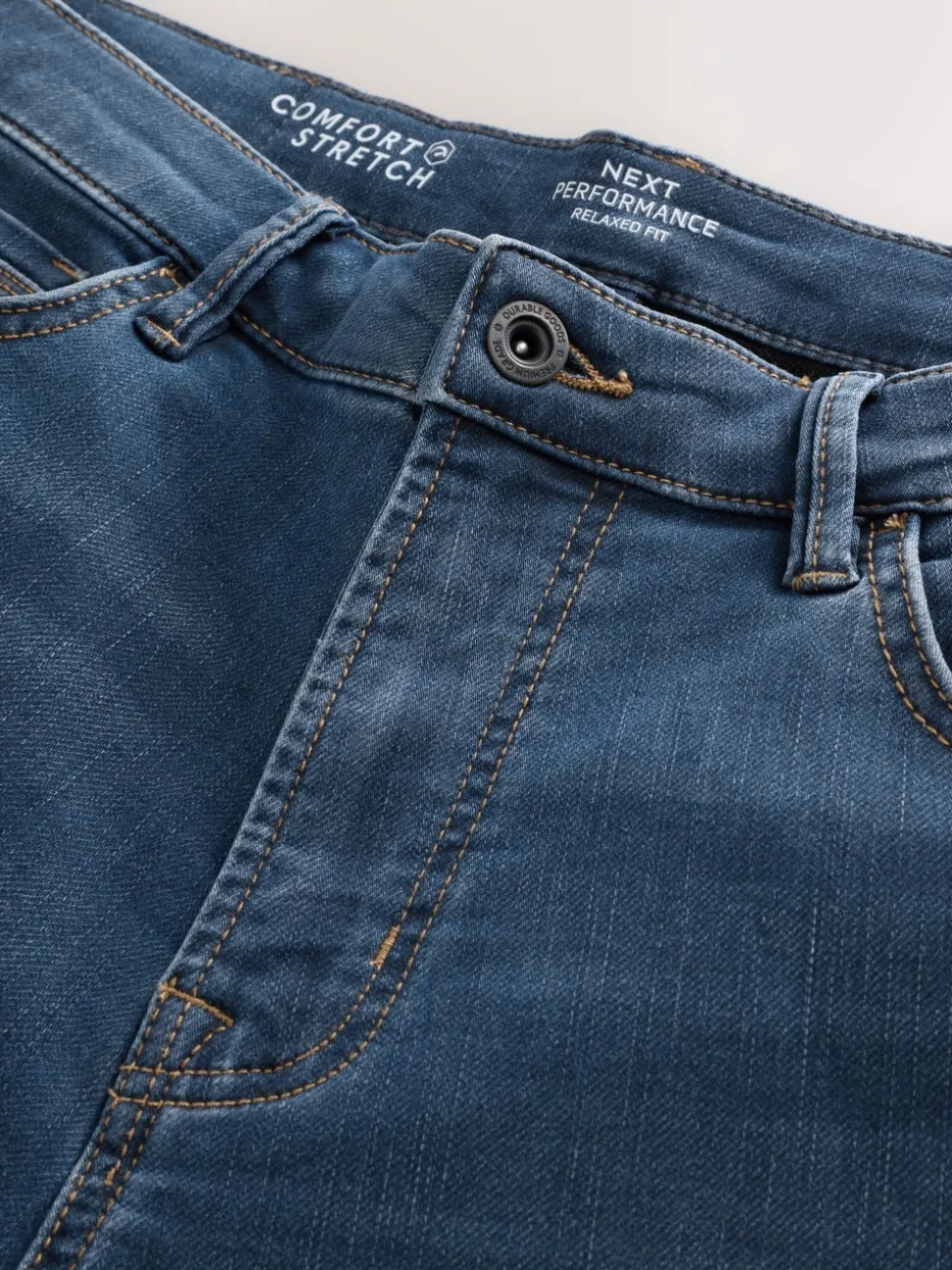 asblauw - Relaxed fit - Comfortabele stretchjeans
