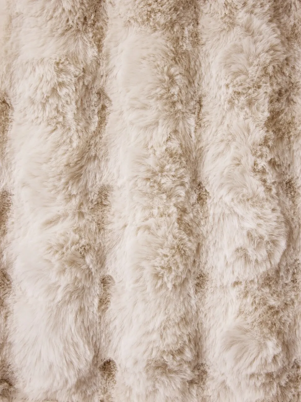Aspen Faux Fur Eyelet Lined Curtains