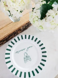 Avalon Home Excuse You Dessert Plate