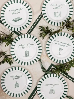 Avalon Home Excuse You Dessert Plate