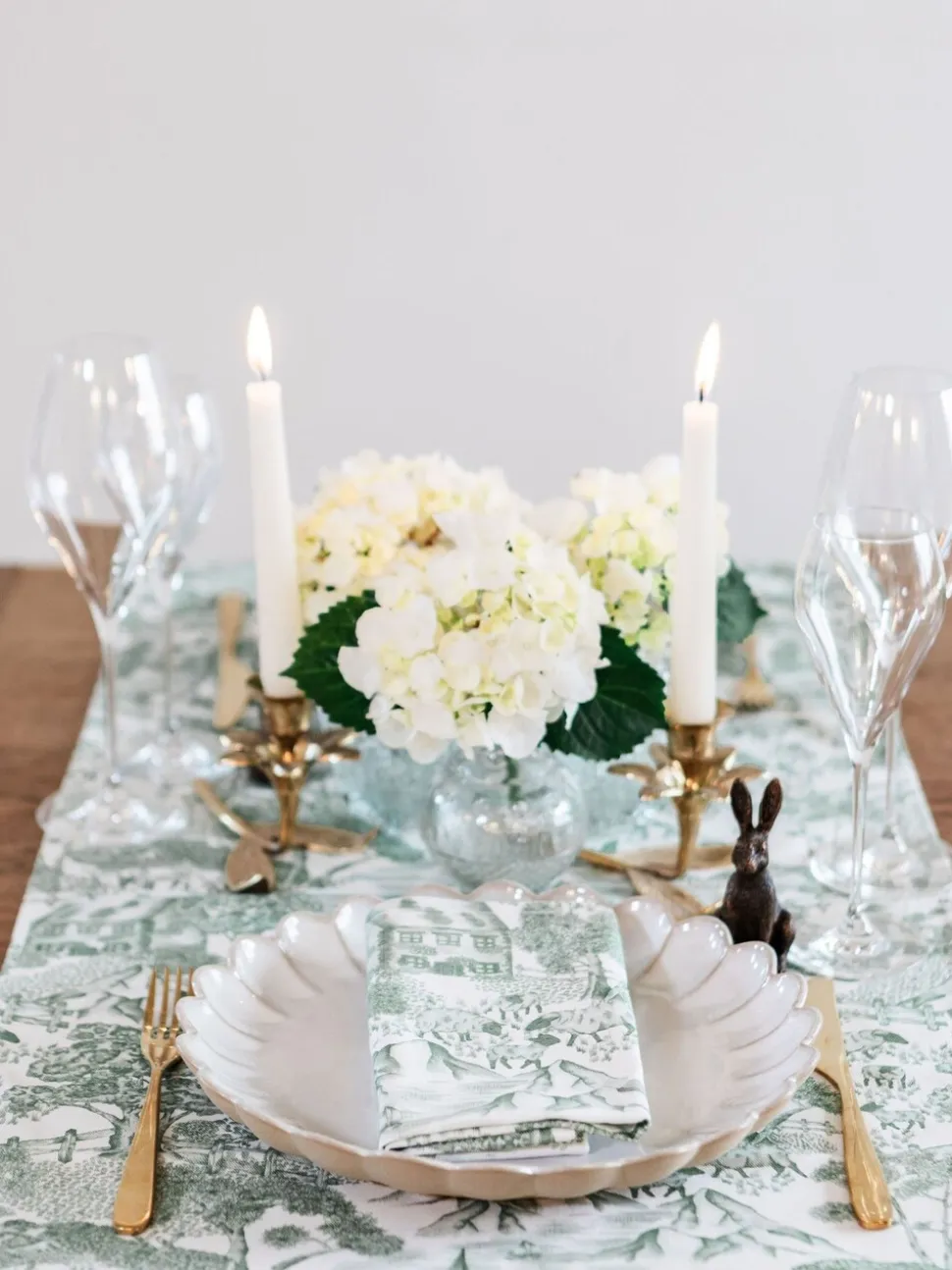 Avalon Home Lake District Toile Table Runner