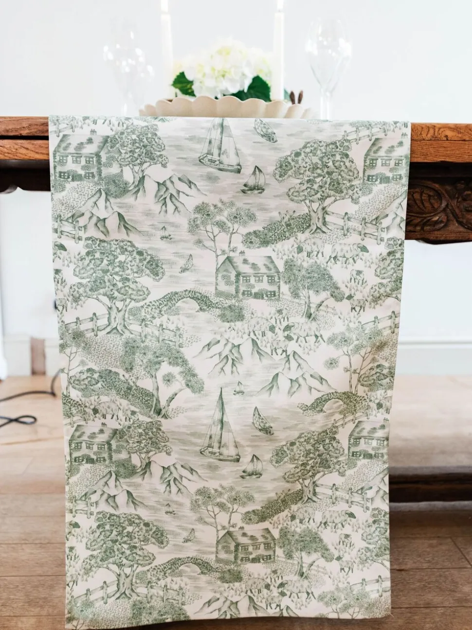 Avalon Home Lake District Toile Table Runner