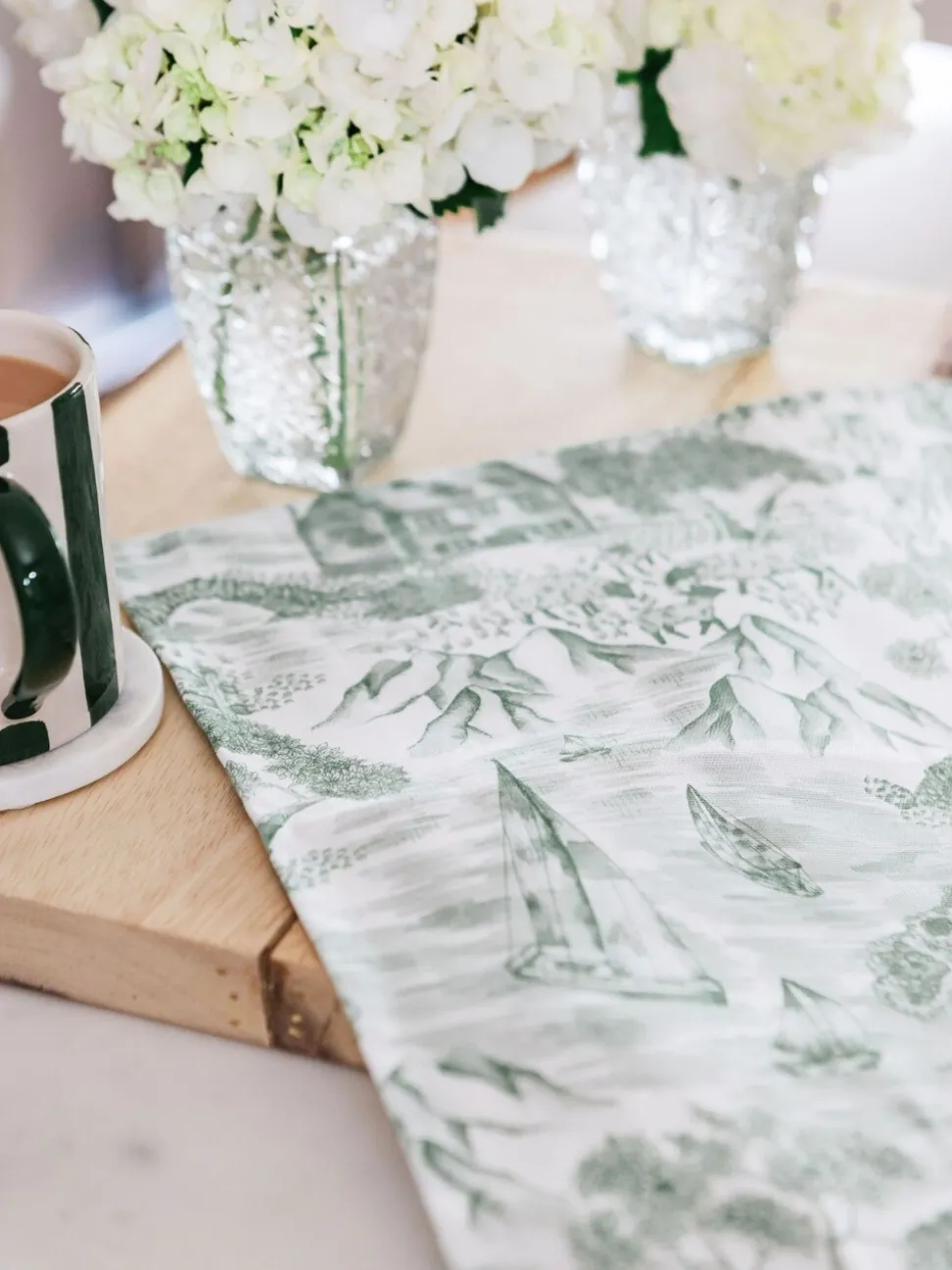 Avalon Home Set of 2 Lake District Toile Napkins