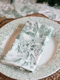 Avalon Home Set of 2 Lake District Toile Napkins