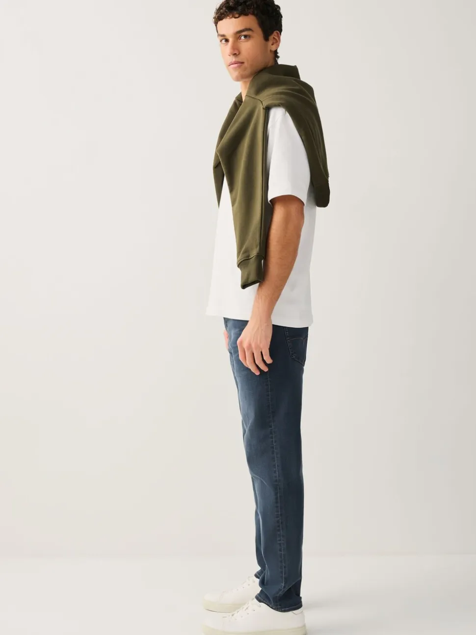 Avondblauw - Slim Fit - Motionflex jeans