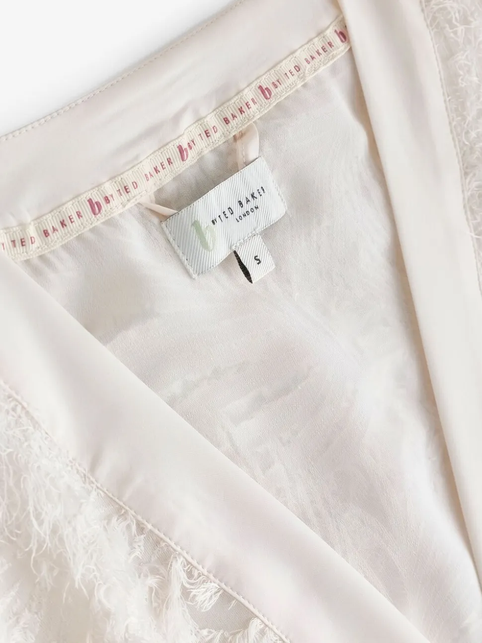 B by Ted Baker Feather Ivory Bridal Robe