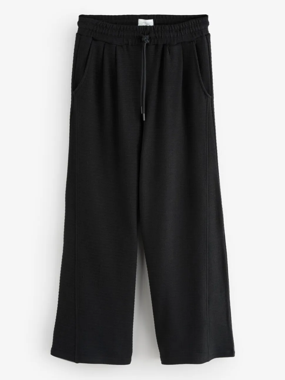 B by Ted Baker Knit Rib Wide Leg Black Trousers