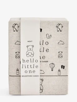 Baby Icons Wooden Milestone Cards