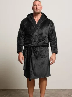 BadRhino Big & Tall Plush Dressing Gown