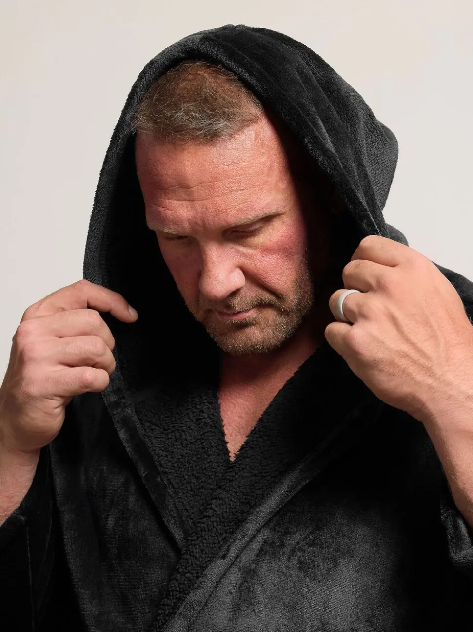 BadRhino Big & Tall Plush Dressing Gown