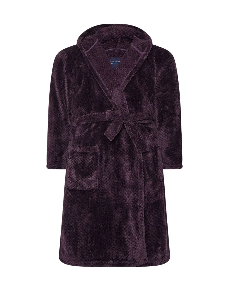 BadRhino Big & Tall Textured Hooded Robe