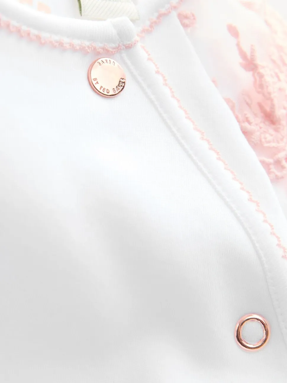 Baker by Ted Baker - Born in 2026 - Witte pyjama met konijntjes