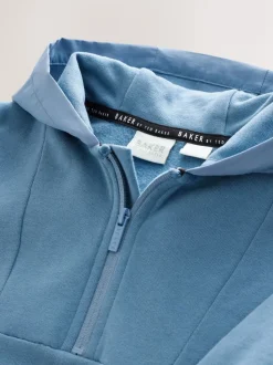Baker by Ted Baker Blue Hooded Romper