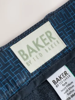 Baker by Ted Baker Blue Jersey Suit Trousers