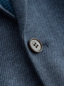 Baker by Ted Baker Blue Jersey Suit Jacket