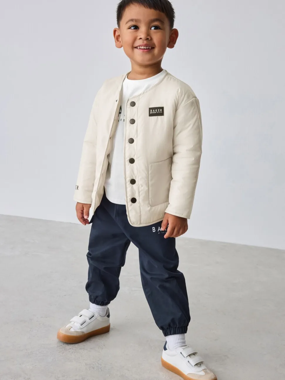 Baker by Ted Baker Bomber Jacket, T-Shirt and Joggers Set