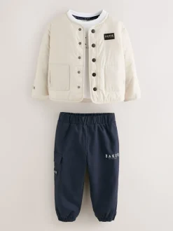 Baker by Ted Baker Bomber Jacket, T-Shirt and Joggers Set