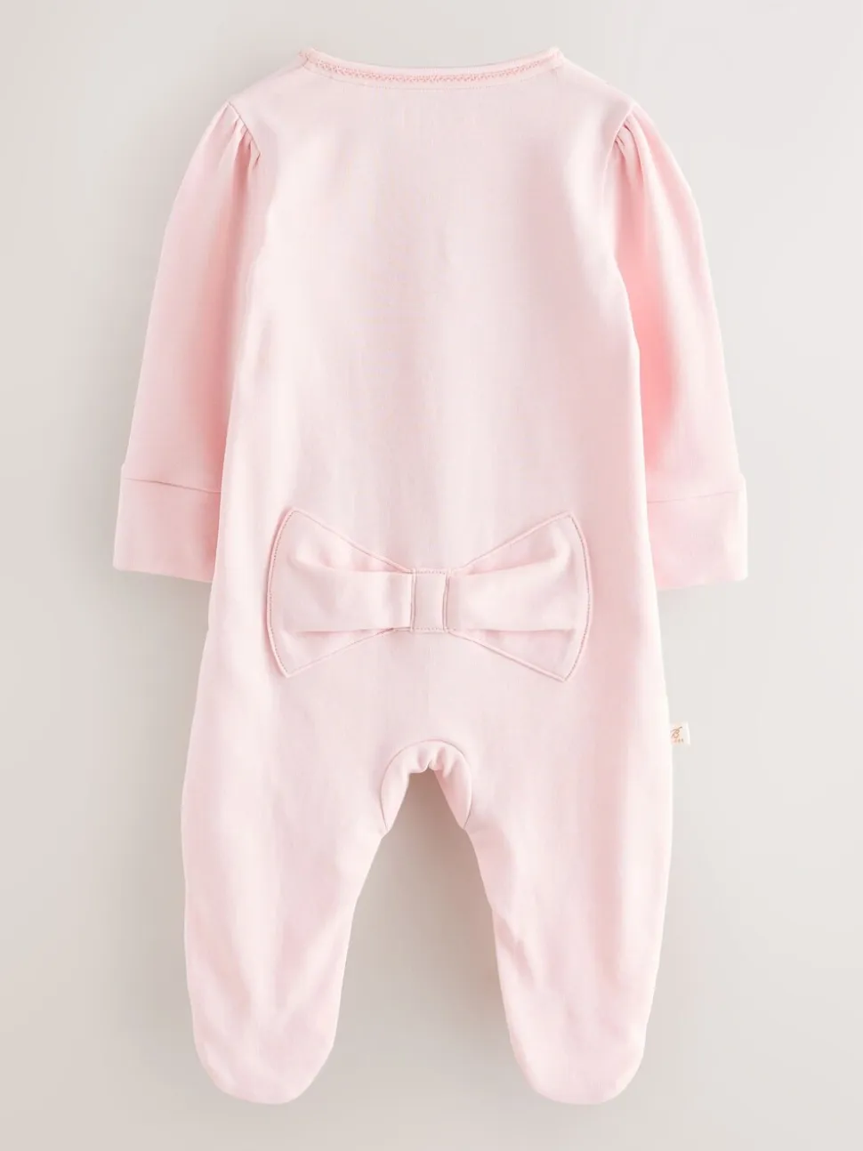 Baker by Ted Baker- Born in 2026 - babypyjama met strik in roze