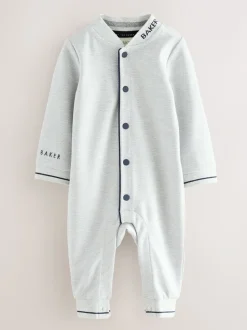 Baker by Ted Baker grijs getextureerde romper