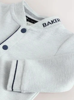 Baker by Ted Baker grijs getextureerde romper