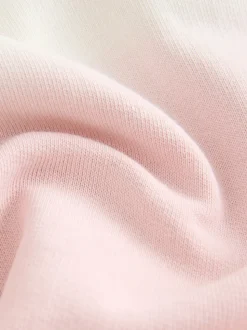 Baker by Ted Baker Pink/Lilac 2 Piece Ombre Sweatshirt & Shorts Set
