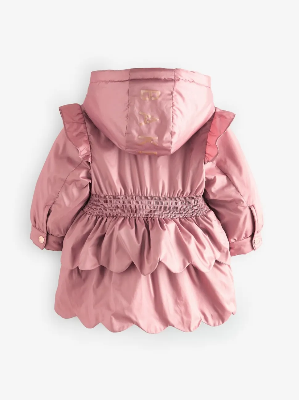 Baker by Ted Baker roze regenbestendige lichtgewicht regenjas met geschulpte rand